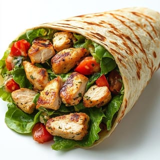 Chicken Kabob Wrap