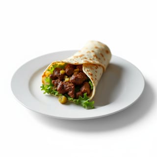 Beef Kabob Wrap